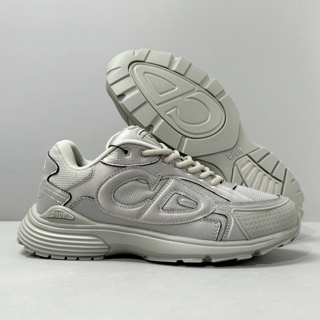Dior B30 Mesh Runner Sneakers Khaki