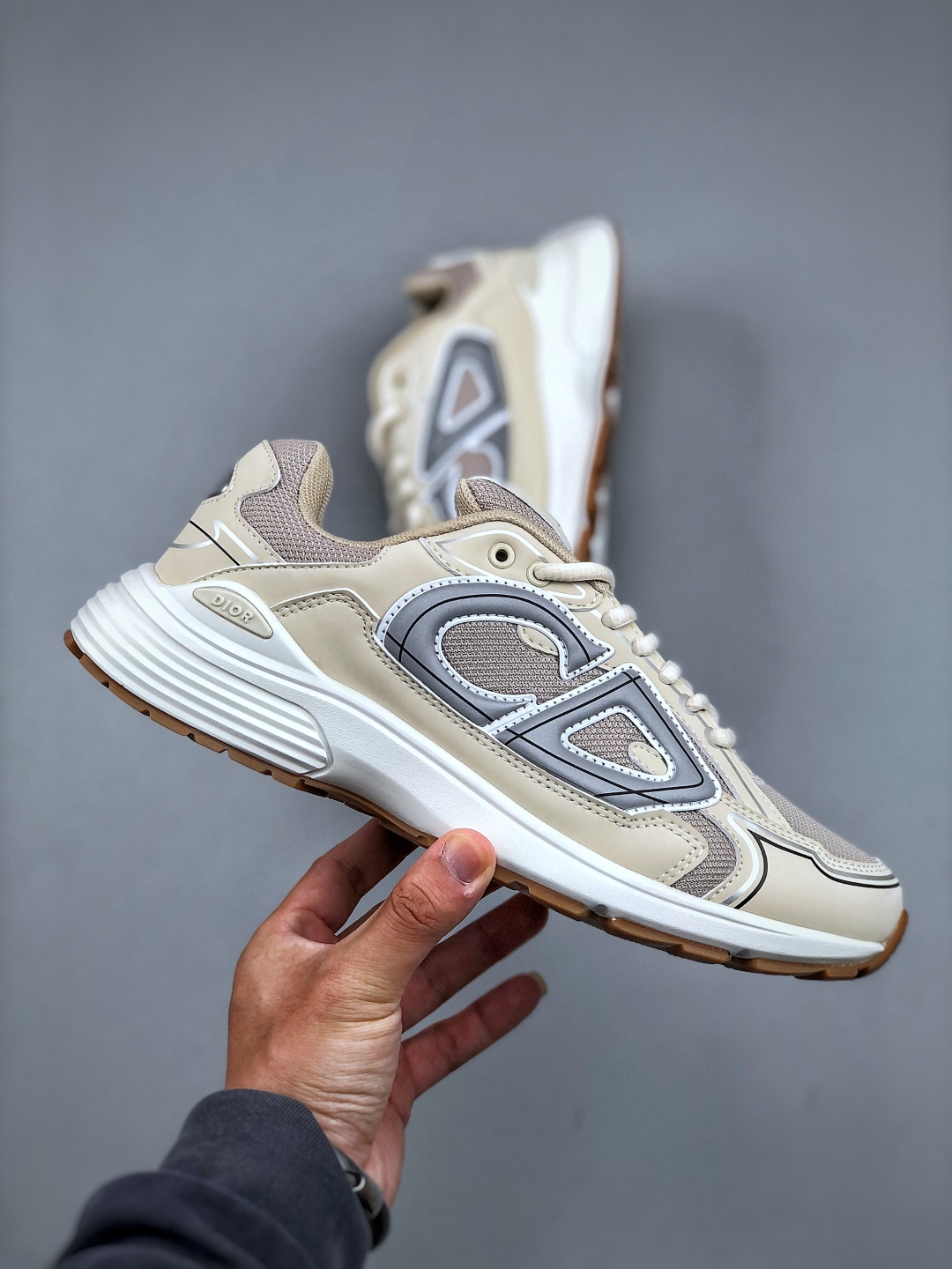 Dior B30 Chunky Sneakers Beige