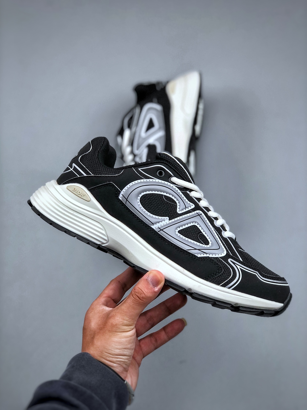 Dior B30 Chunky Sneakers Black