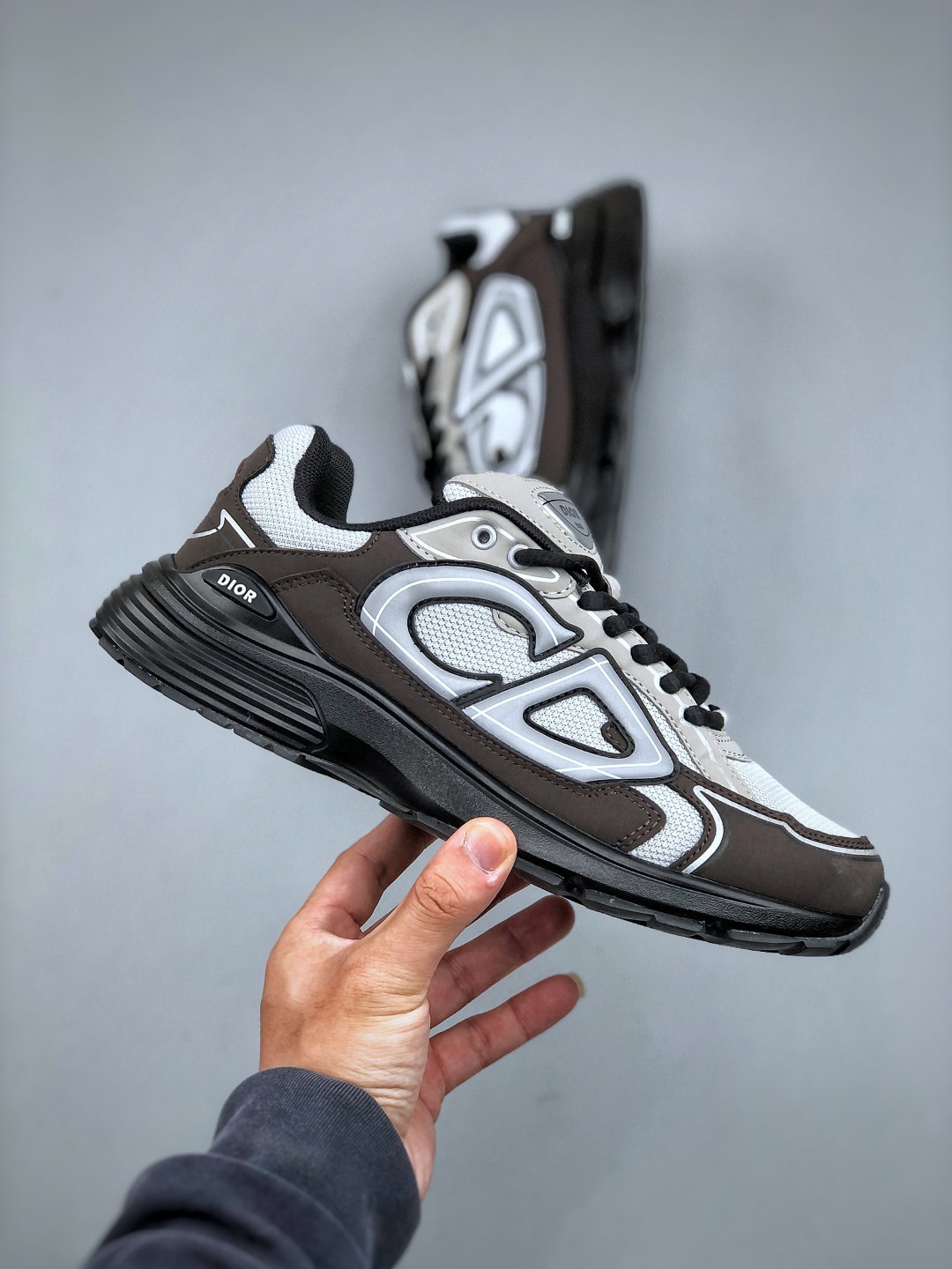 Dior B30 Chunky Sneakers Brown