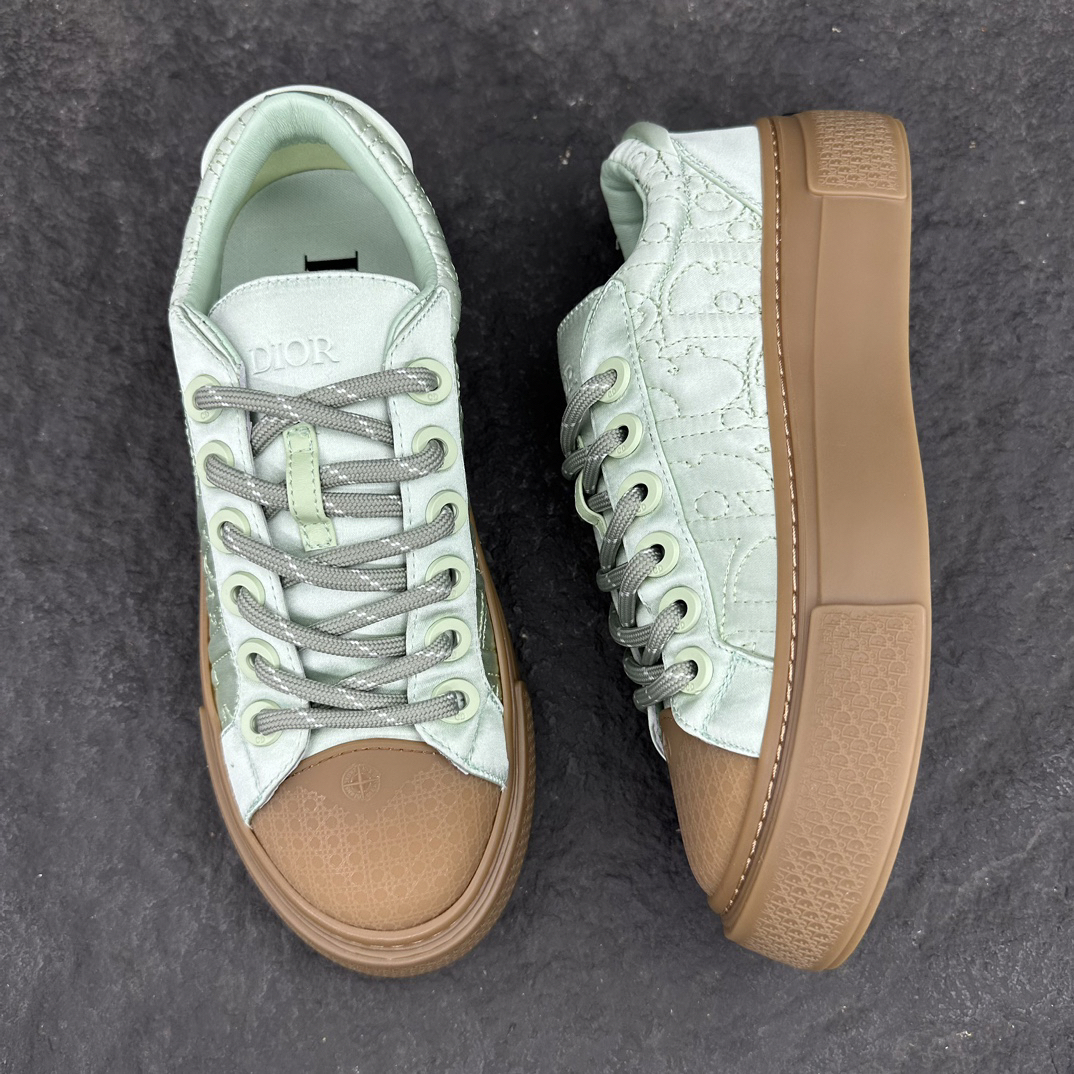 Dior x Stone Island B33 Low Sneakers Mint Green