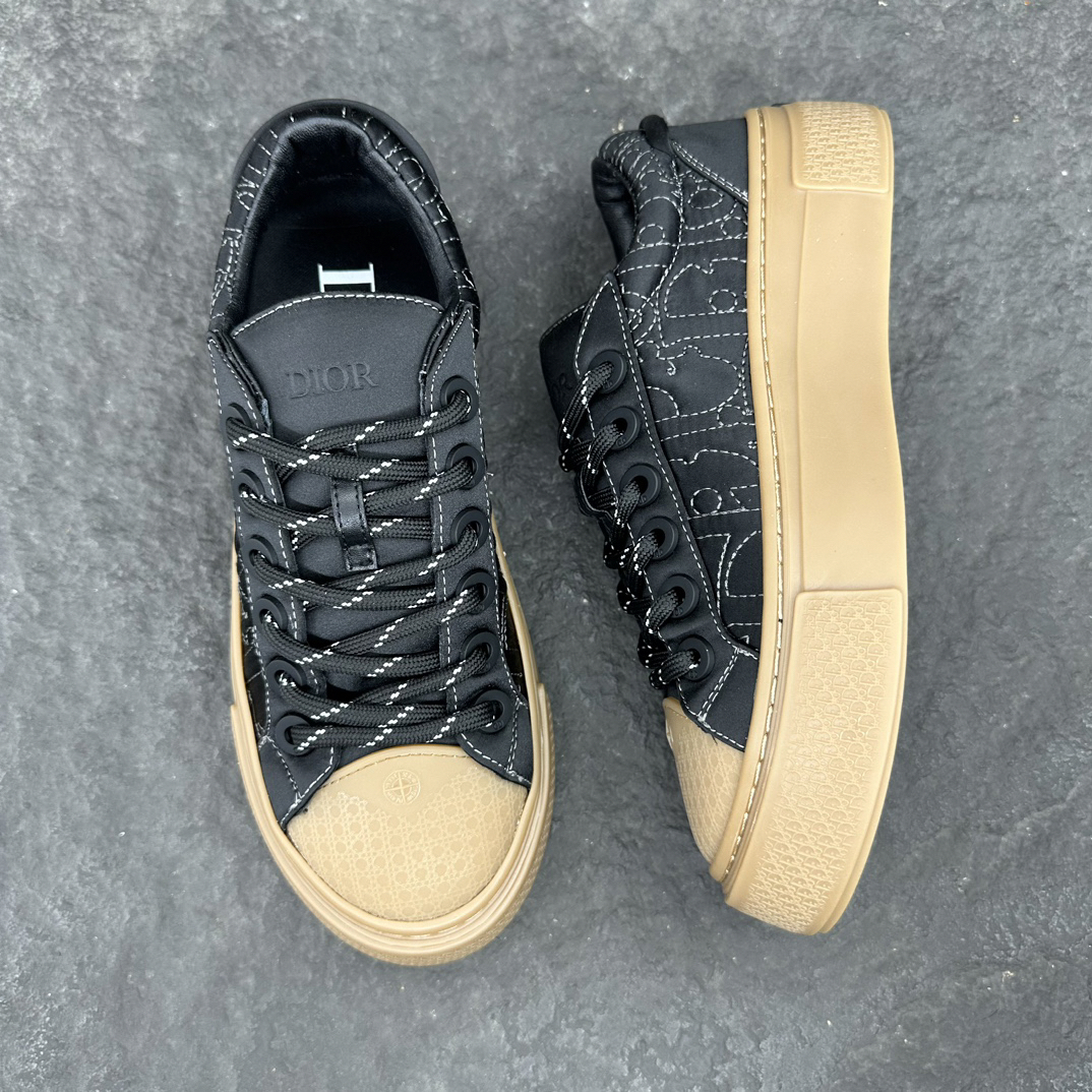 Dior x Stone Island B33 Low-Top Sneakers Black