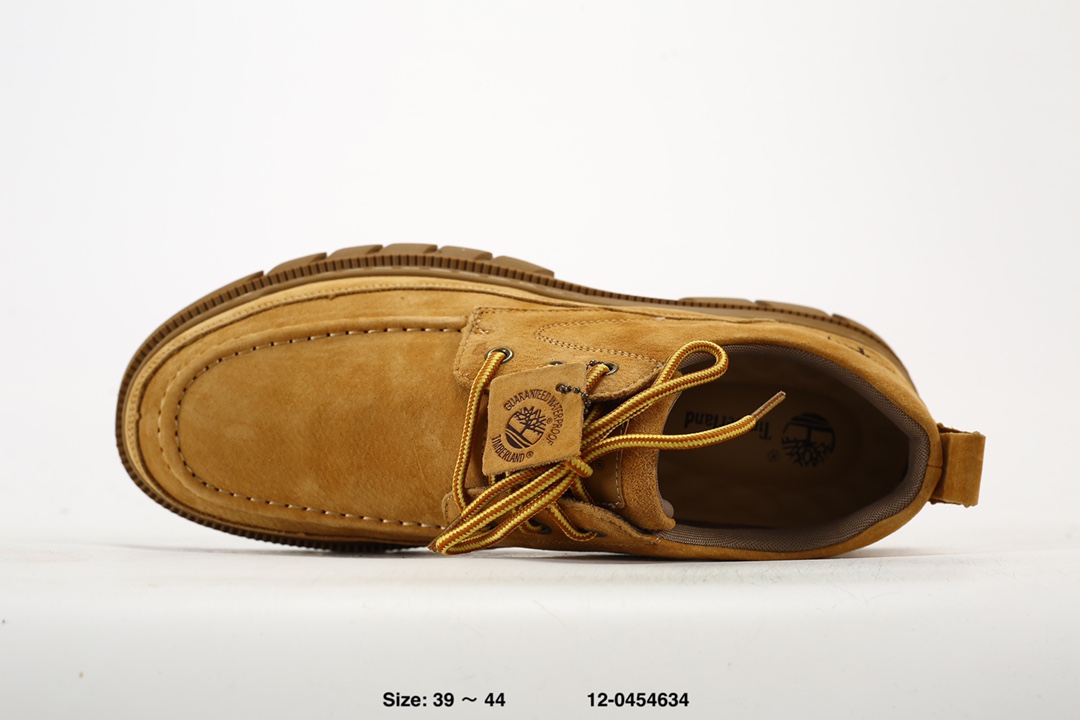 Timberland Lug Sole Low-Top Lace-Up Shoes Wheat Brown