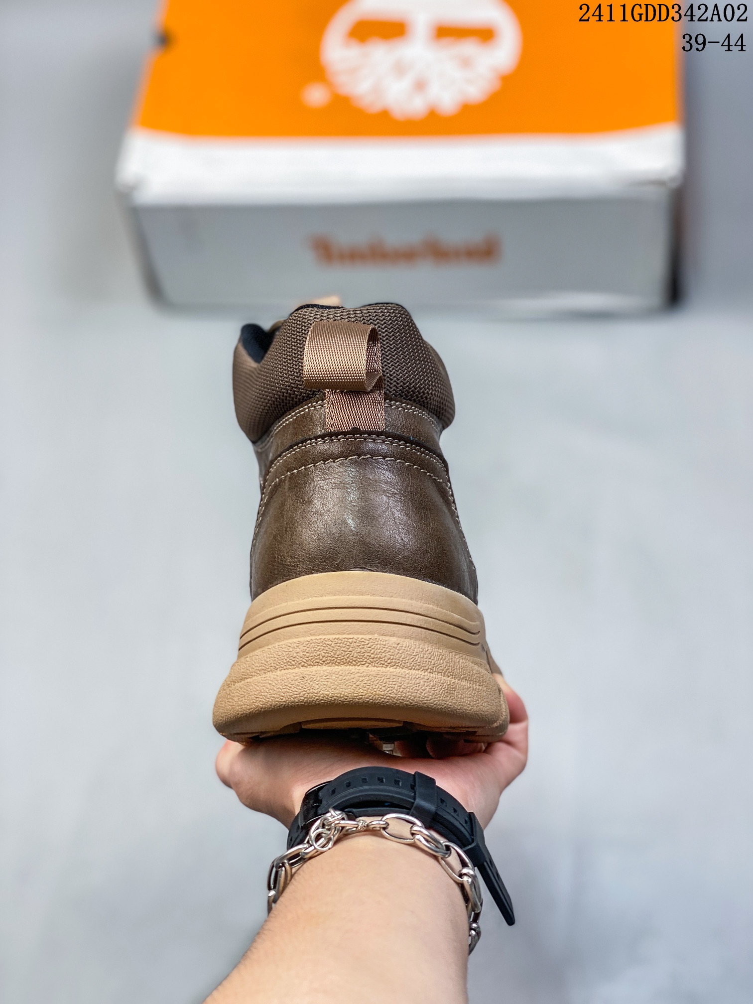 Timberland Waterproof Leather Boots Brown