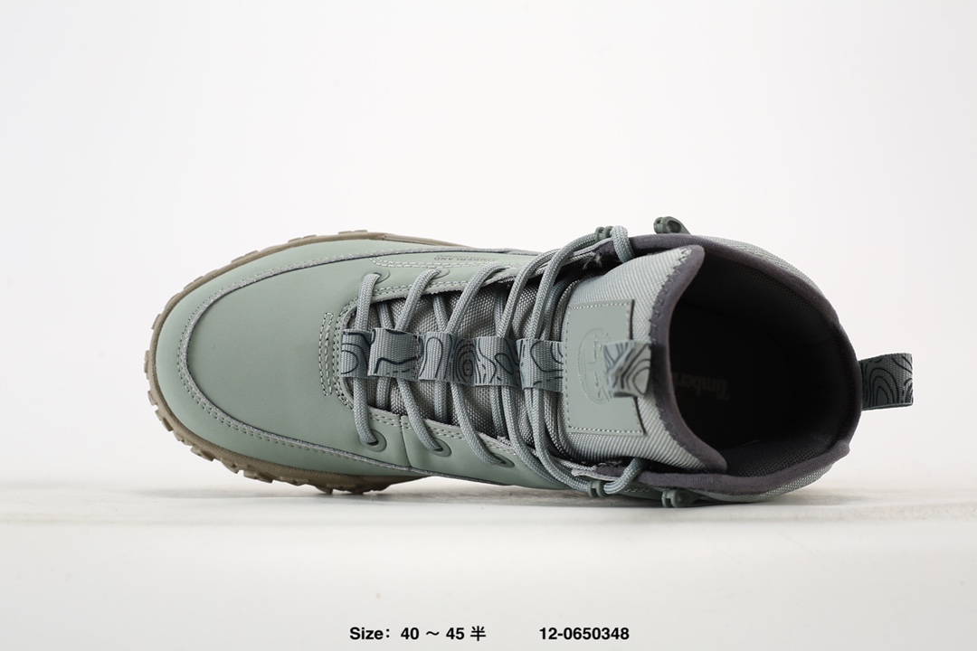 Timberland High-Top Hiking Boots Sage Green