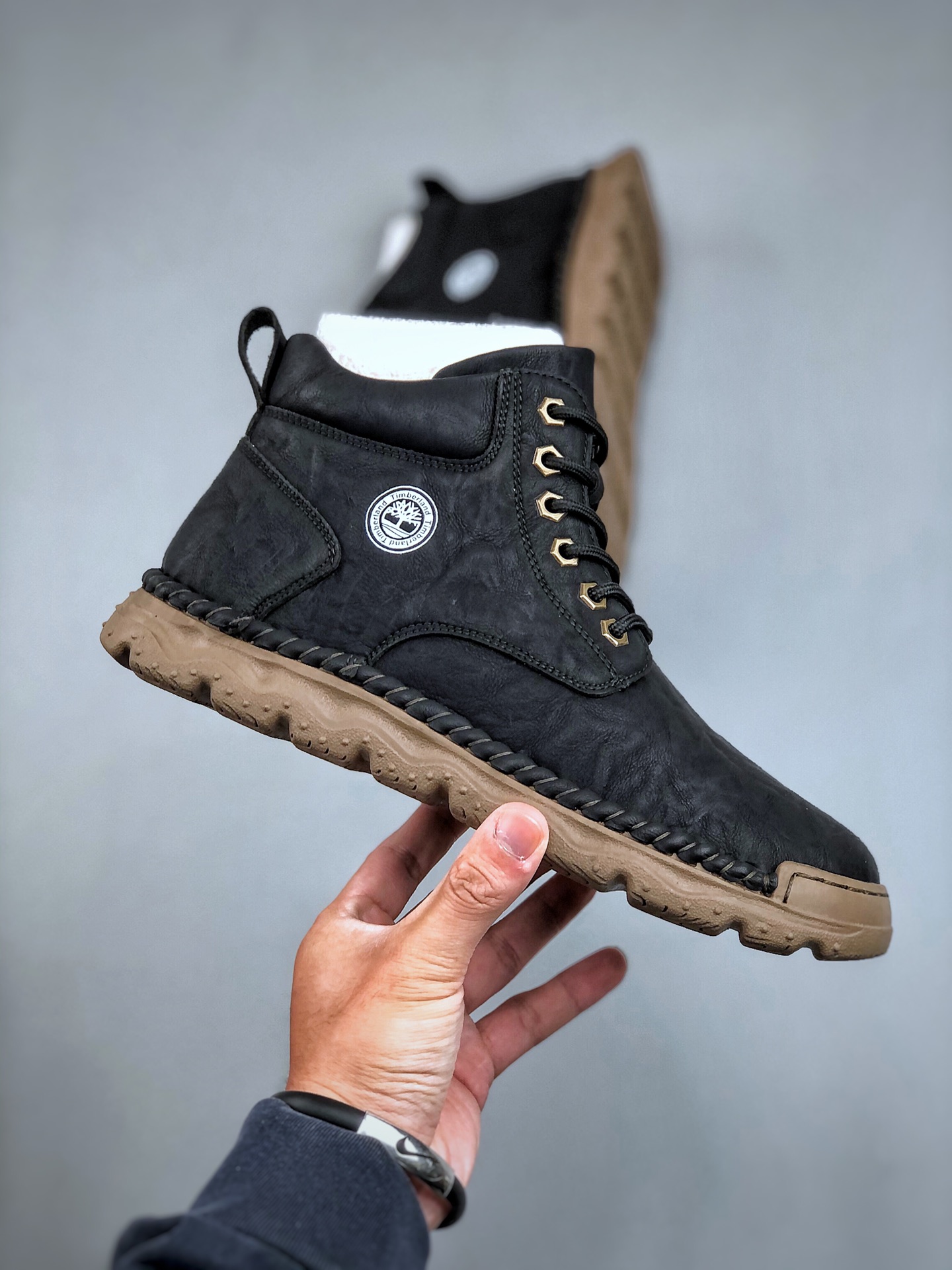 Undefeated Mid-Top Rugged Boots Black/Tan