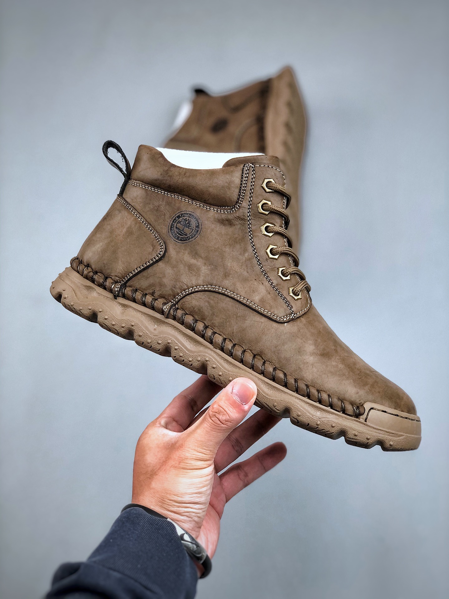 Undefeated x Timberland Lug Sole Boots Brown