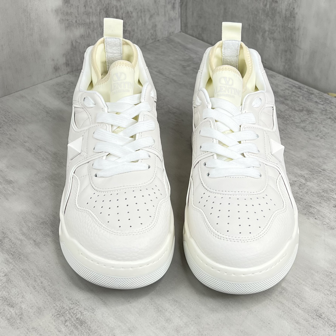 Valentino Garavani Platform Sock Sneakers White