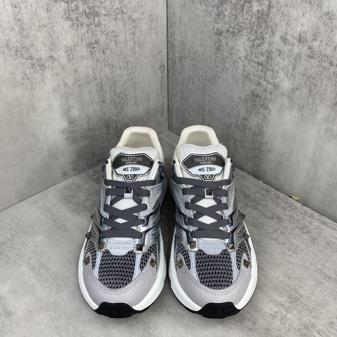 Valentino Garavani Totaloop V Sneakers Silver