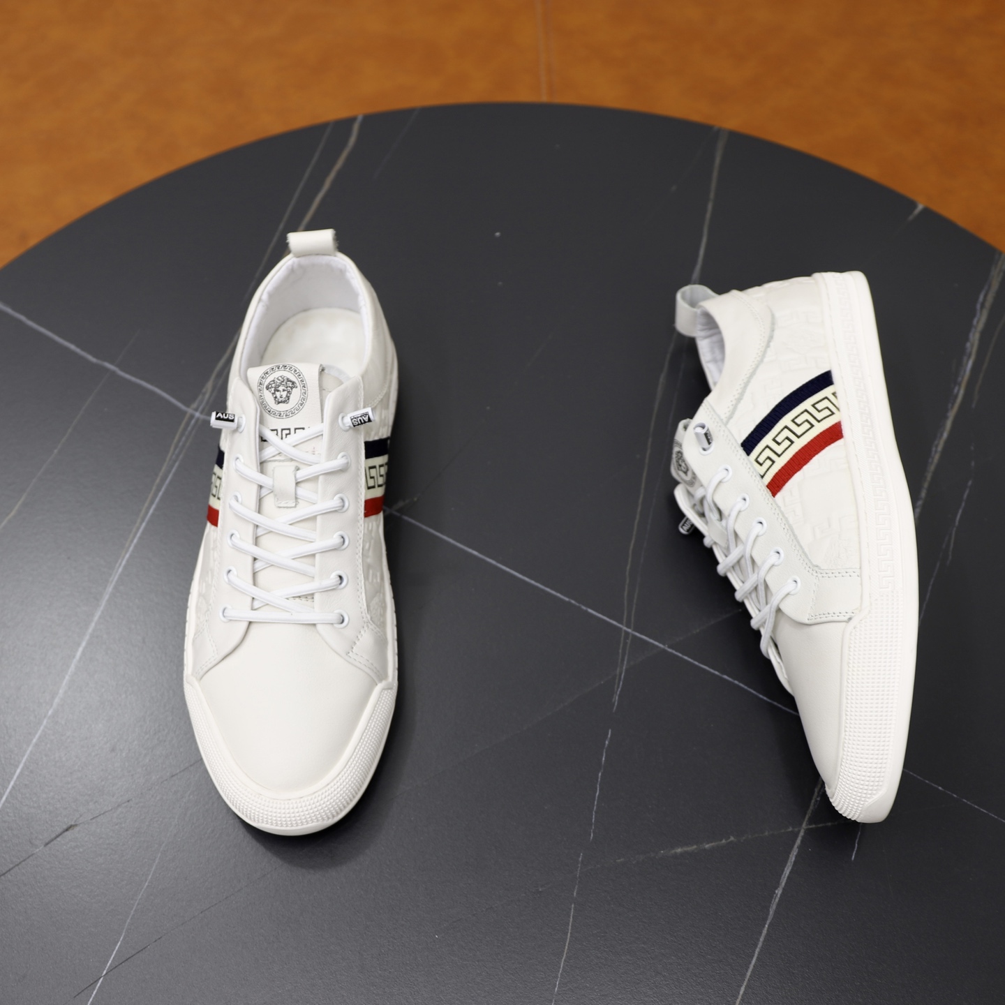 Versace Medusa Low-Top Sneakers White