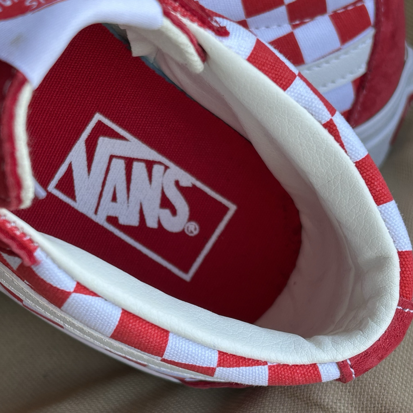 Vans Sk8-Mid Pro Skate Shoes Red/White