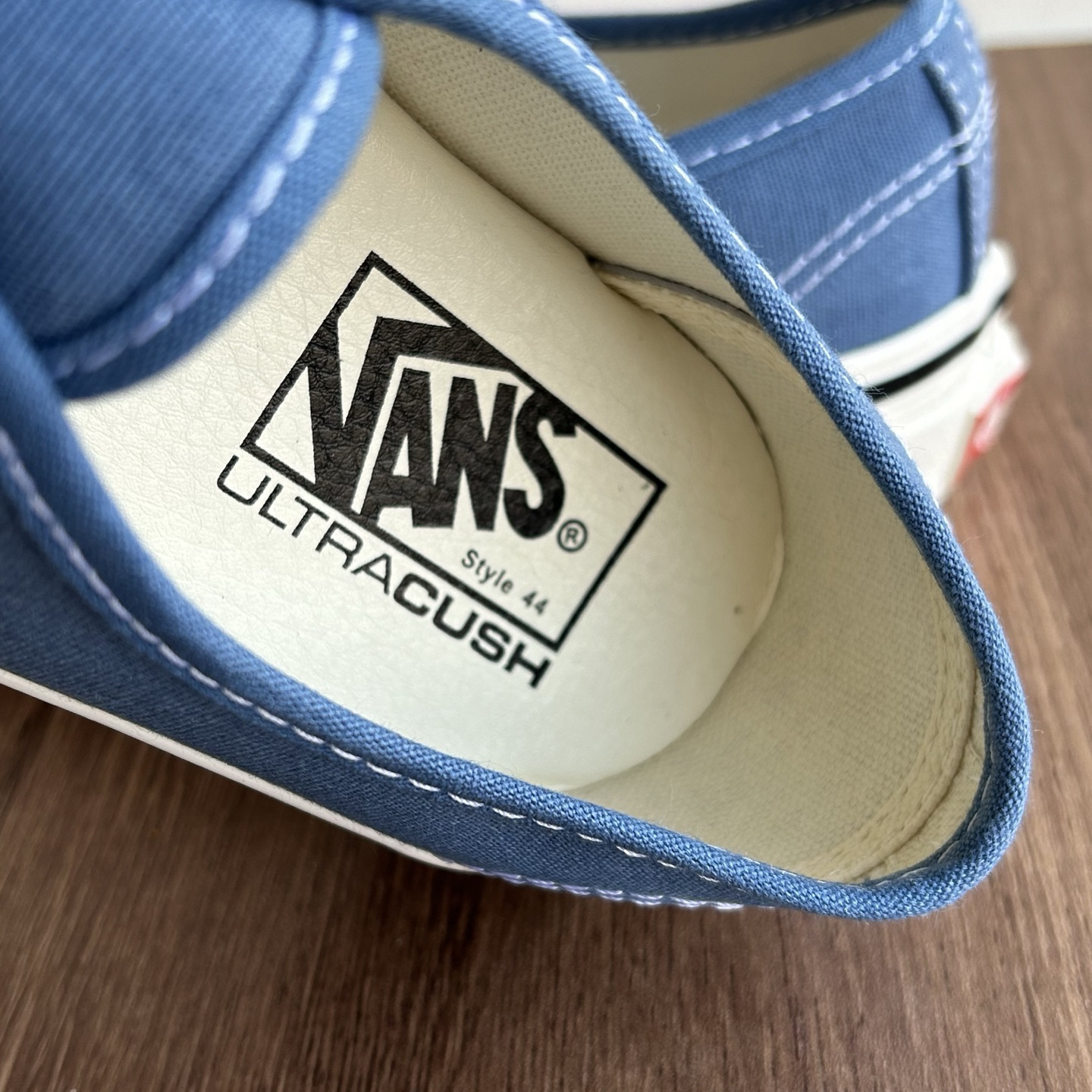 Vans Authentic 44 DX Low-Top Skate Shoes Navy Blue