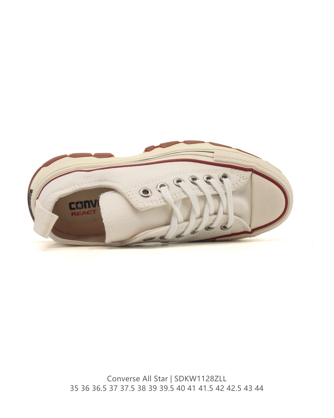 Converse All Star Platform Low-Top Sneakers Beige