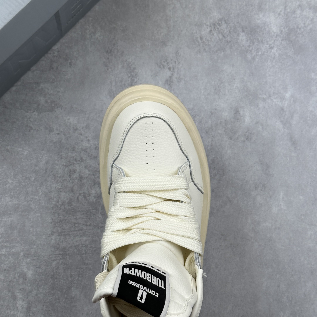 Converse TurboWPN One Star Platform High-Top Sneakers Cream White
