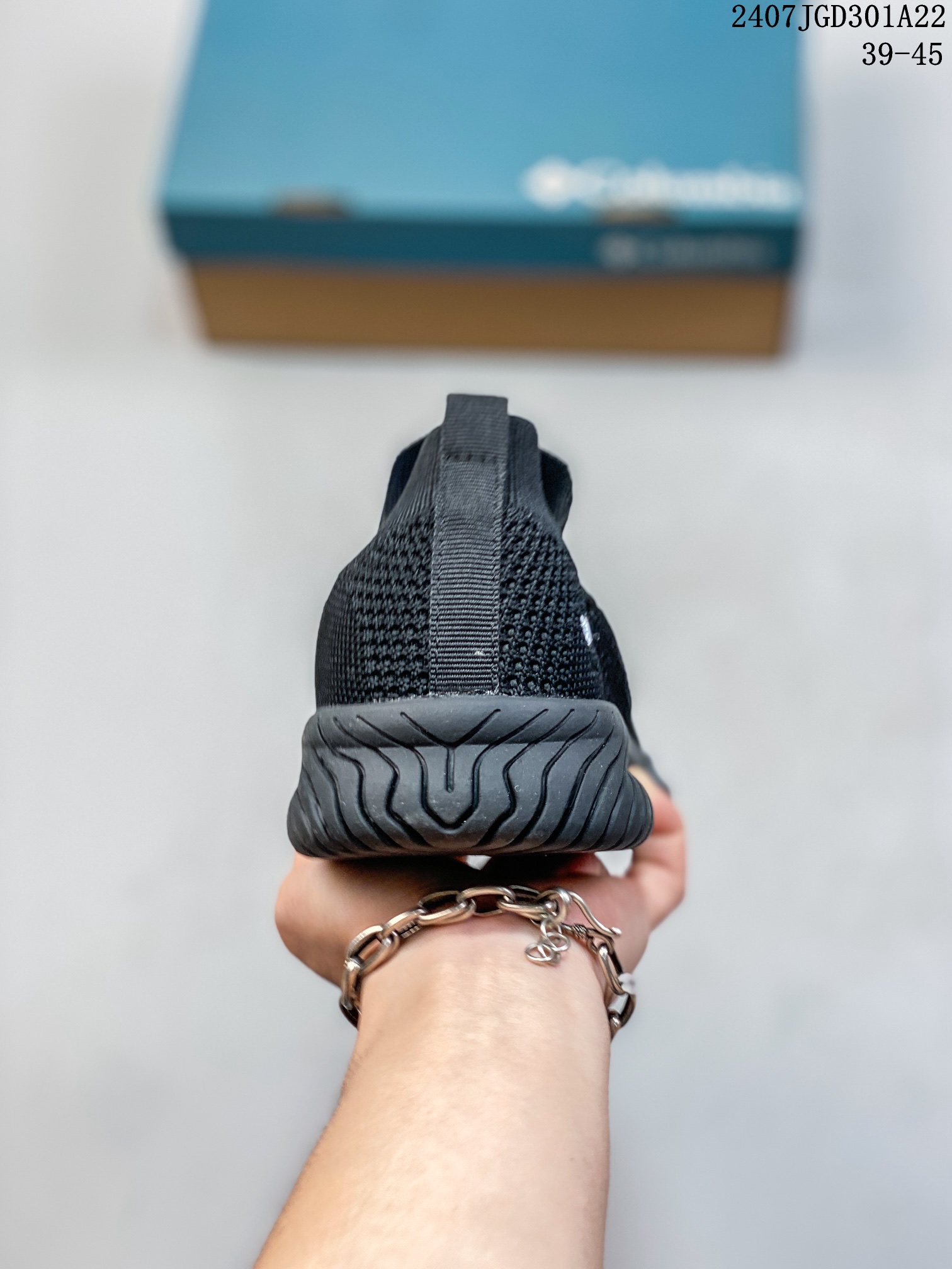 Columbia Breathable Mesh Hiking Shoes Black