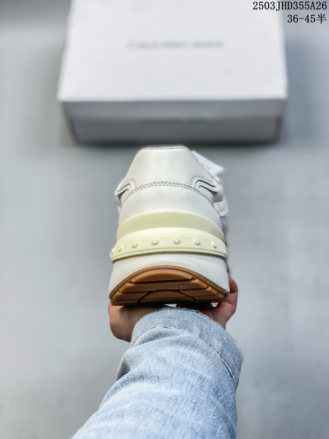 Calvin Klein Jeans Chunky Runner Sneakers White