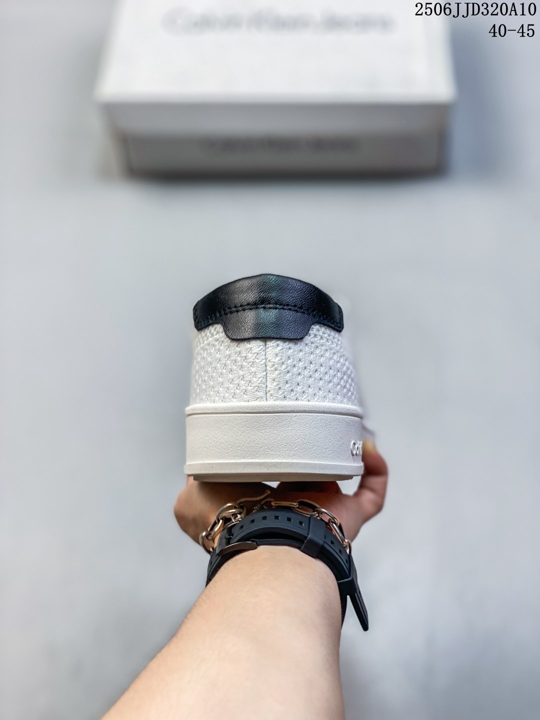 Calvin Klein Mesh Low-Top Sneakers White