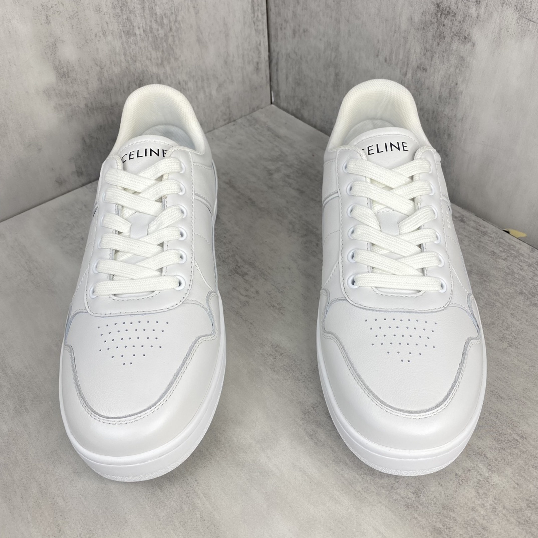Celine CT-10 Low Sneakers White