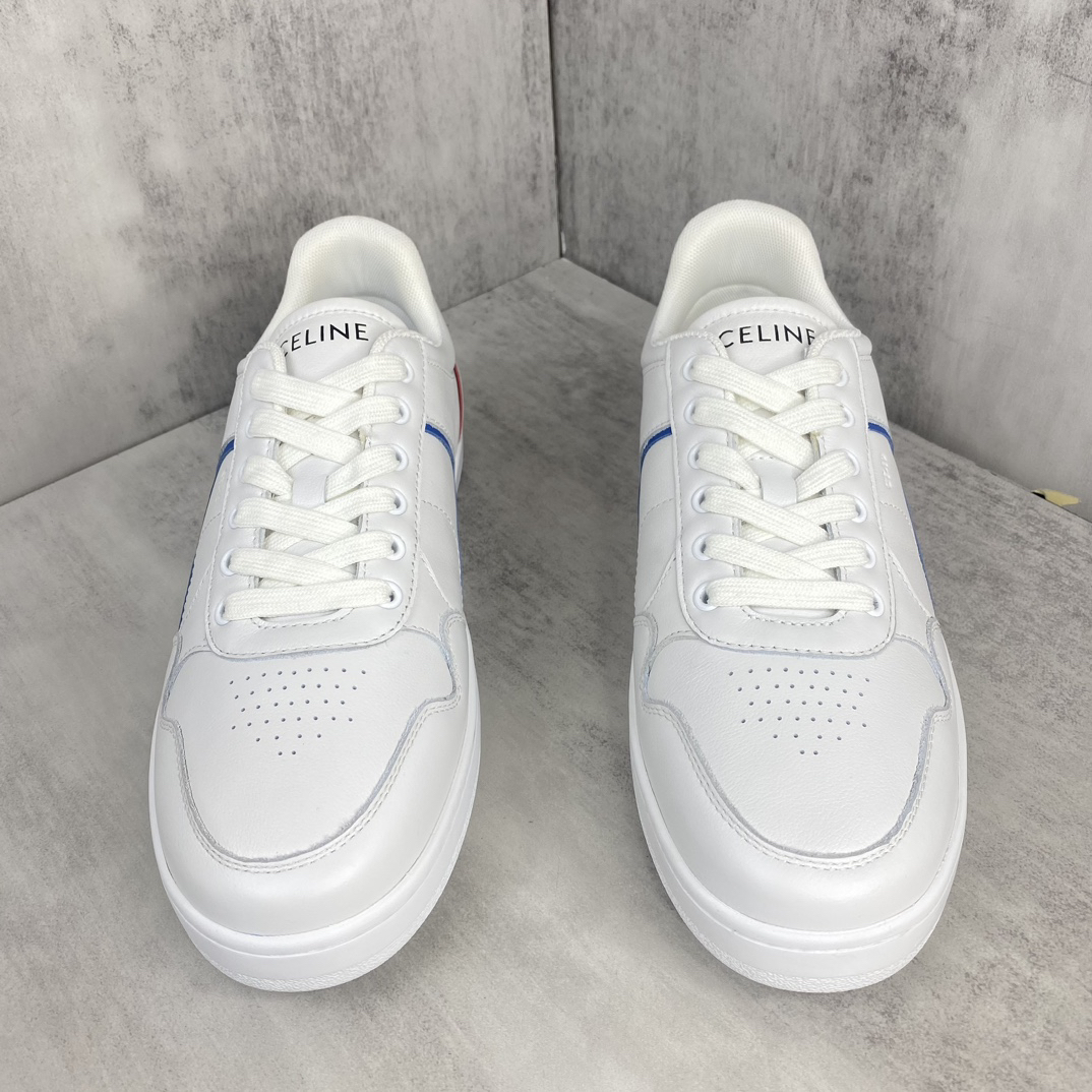 Celine CT-10 Low Sneakers White