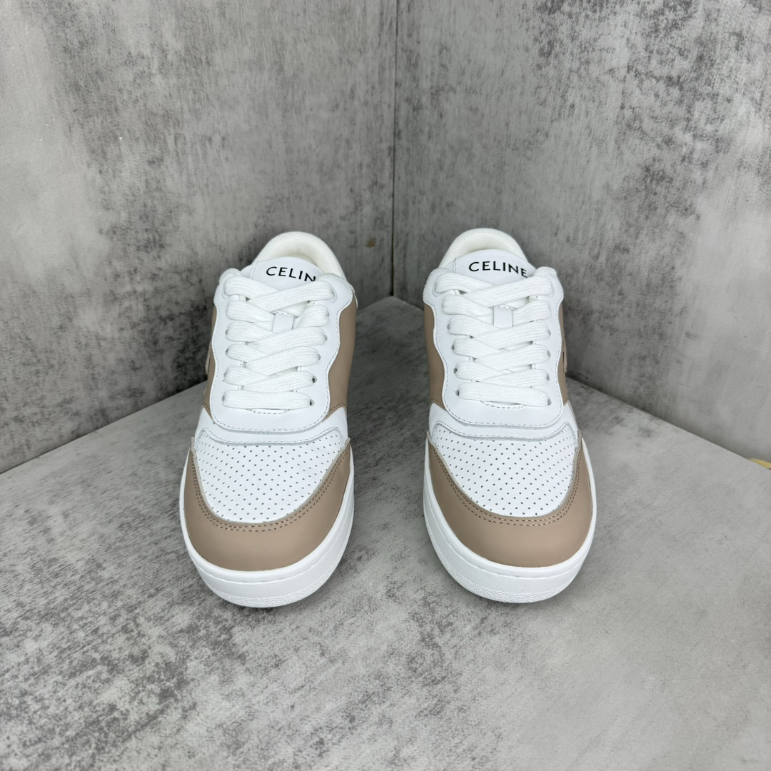 Celine Runner Low Sneakers White/Taupe