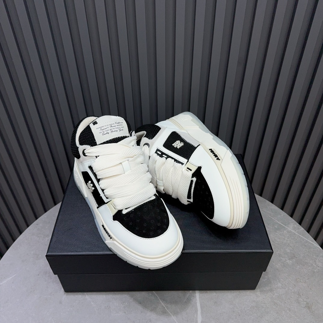 Amiri Low-Top Sneakers White/Black