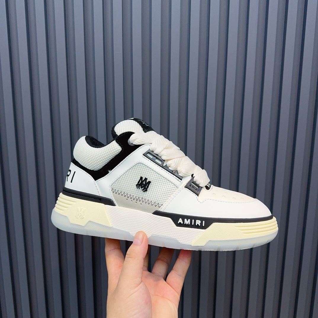 AMIRI Low-Top Sneakers White/Black