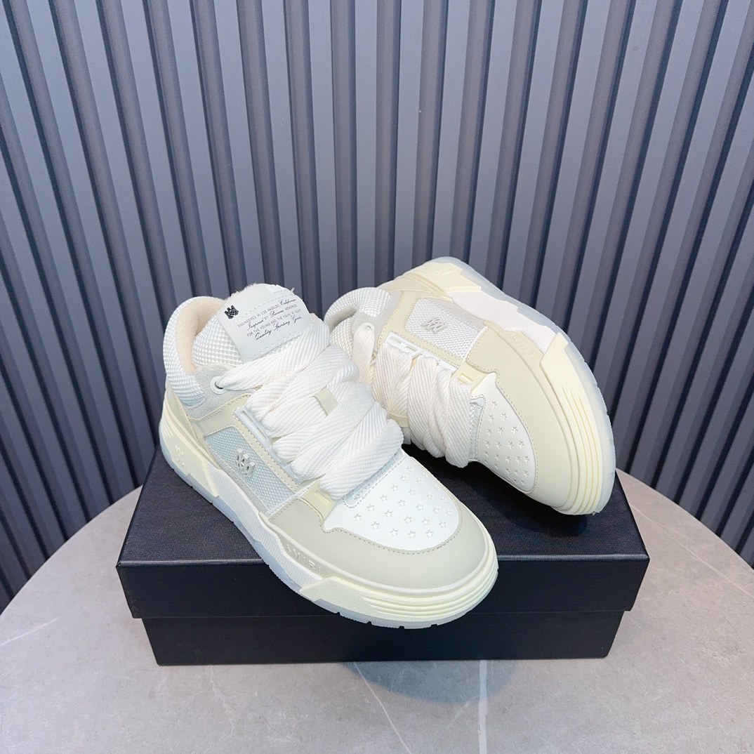 Amiri Low-Top Sneaker Cream