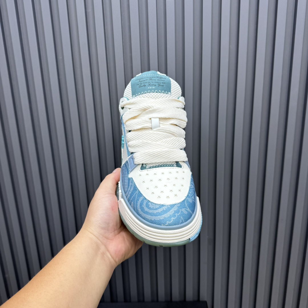 AMIRI Low-Top Sneakers Blue