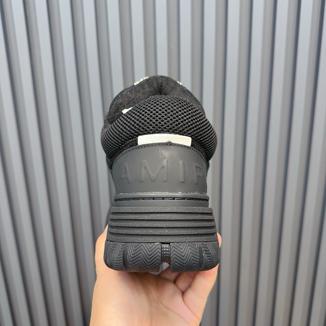 Amiri Chunky Low Sneakers Black