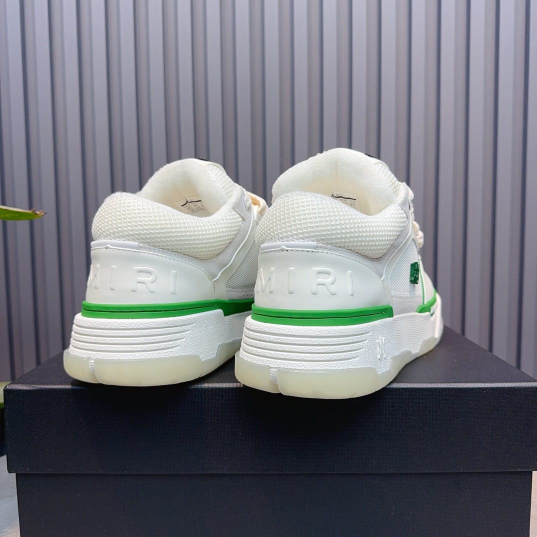 AMIRI Low-Top Sneakers White/Green