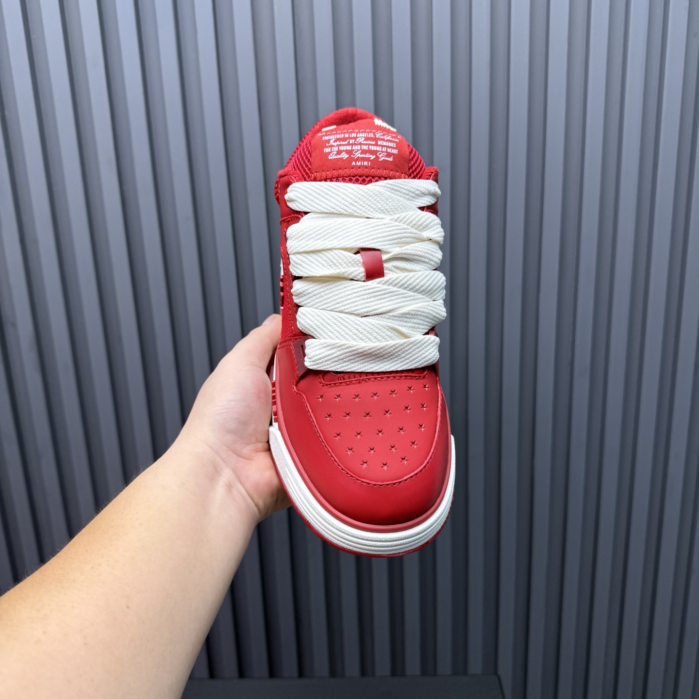 AMIRI Low-Top Sneakers Red