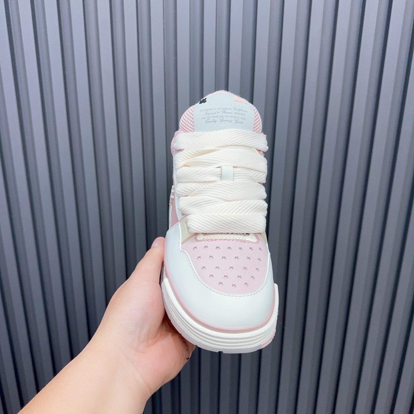 Amiri Low-Top Sneakers Pink