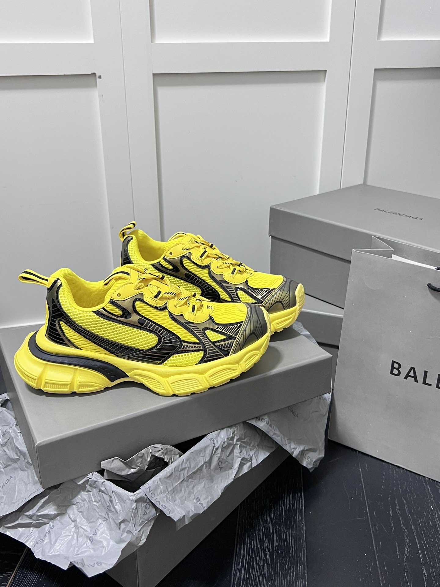 Balenciaga Track Sneaker Yellow