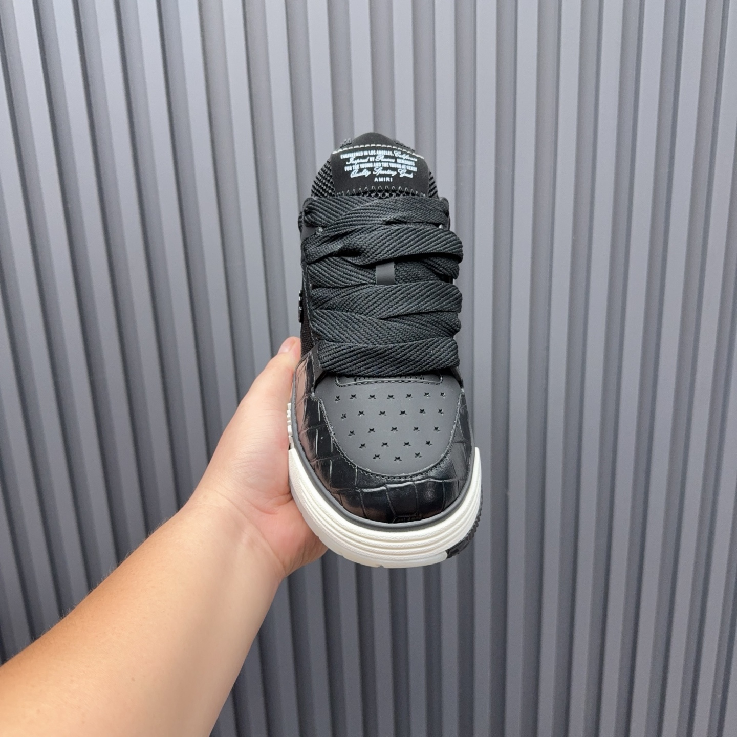 Amiri Low-Top Sneakers Black