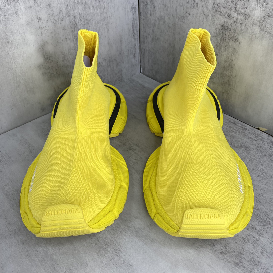 Balenciaga 3XL Sock Sneakers Yellow