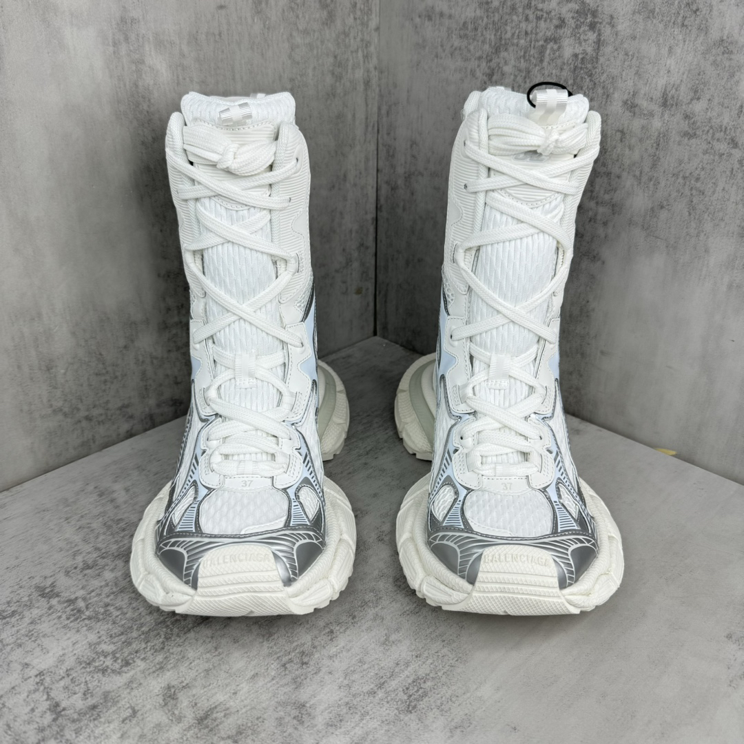 Balenciaga 5XL High-Top Sneakers White/Silver
