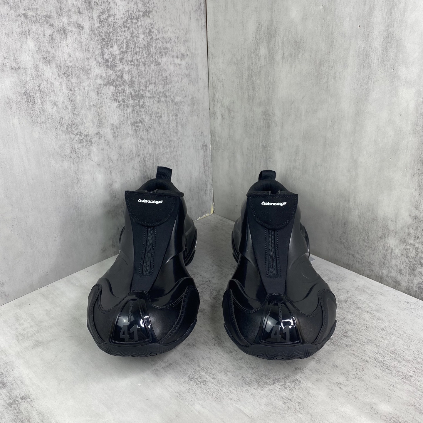 Balenciaga Zip Basketball Shoes Black