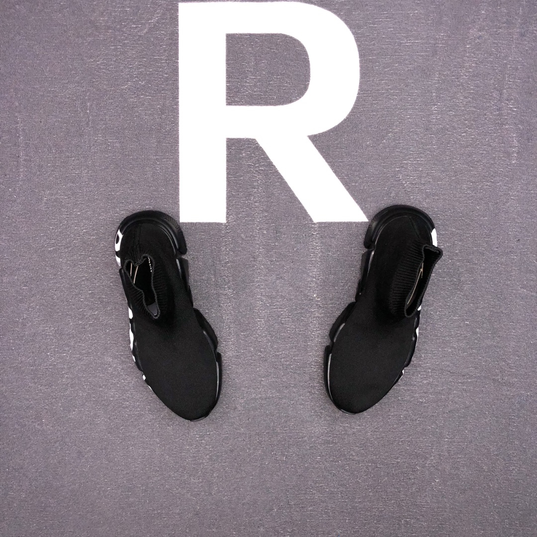 Balenciaga Speed Sock Sneakers Black