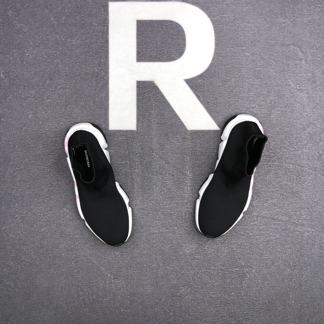 Balenciaga Speed Sock Sneakers Black