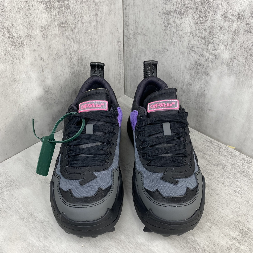 Off-White ODSY 1000 Trail Sneakers Black/Grey