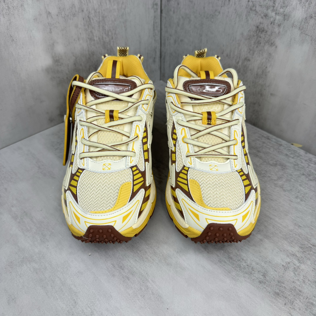 Off-White Co Virgil Abloh Sneakers Yellow