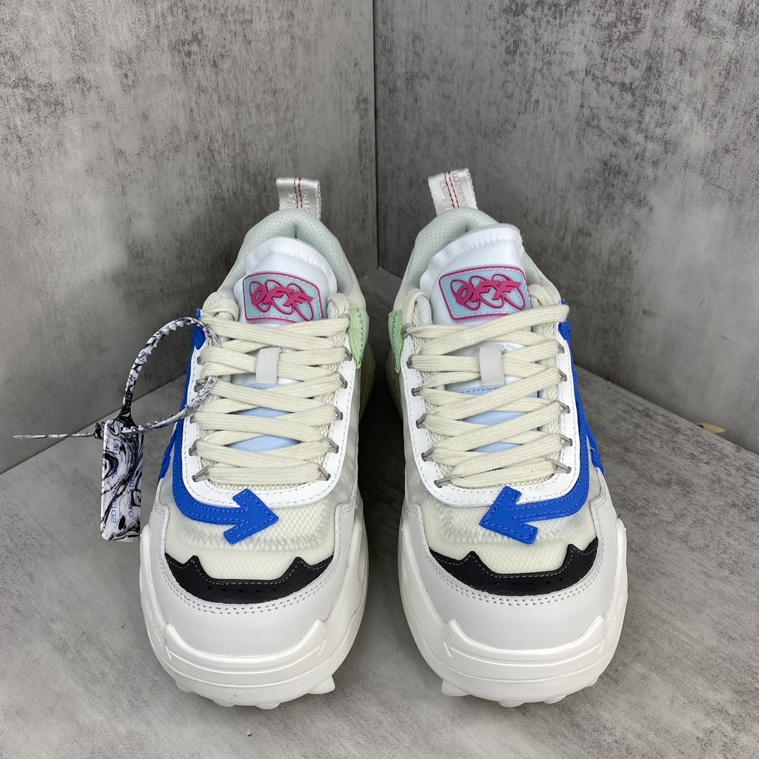 Off-White ODSY 1000 Trail Sneakers White/Blue
