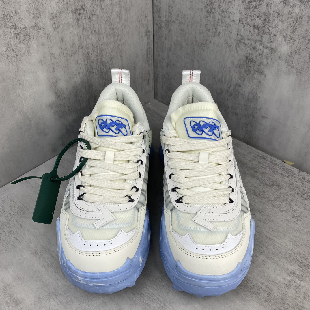 Off-White CO-V Trail Sneakers Blue/White