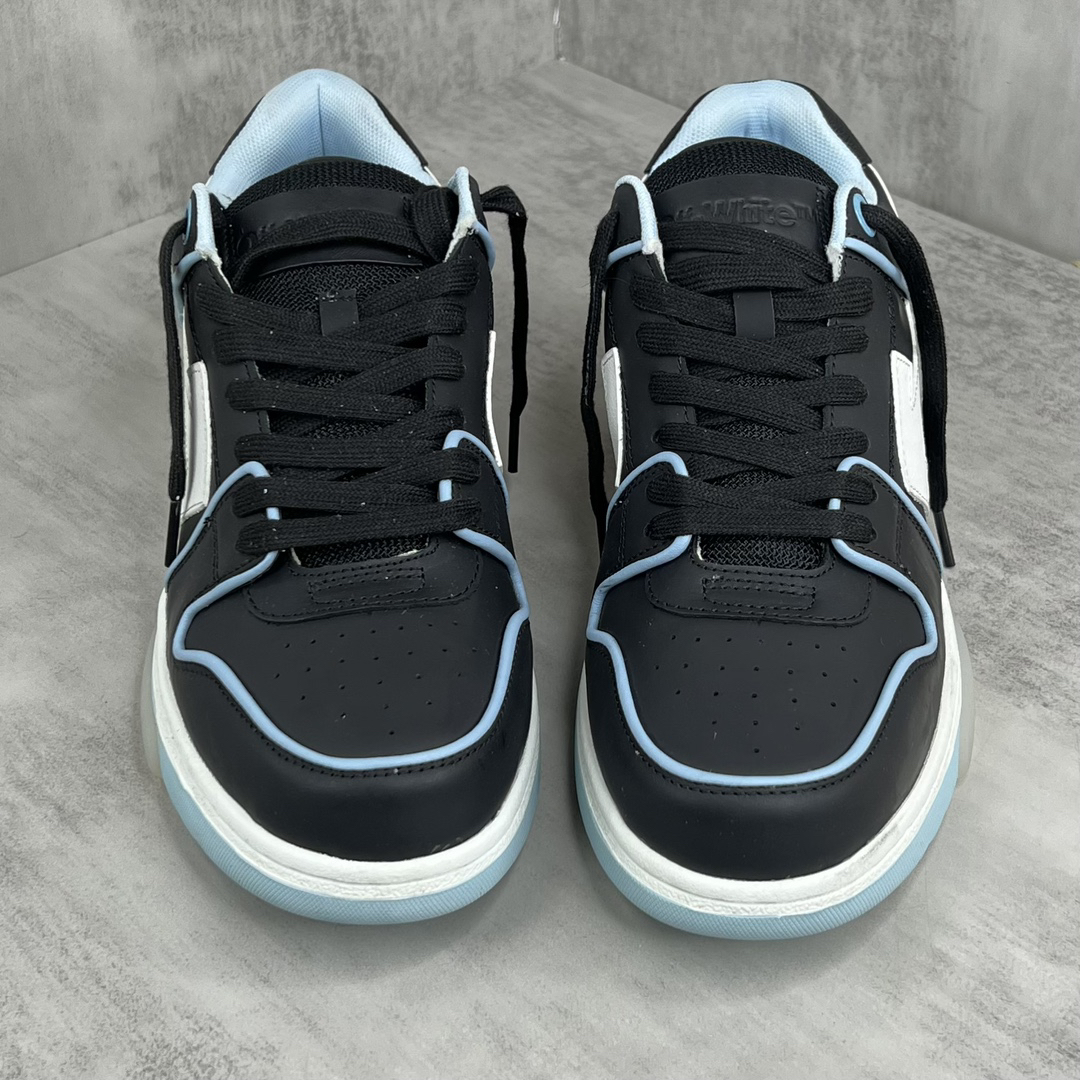 Off-White Low-Top Sneakers Black/Blue