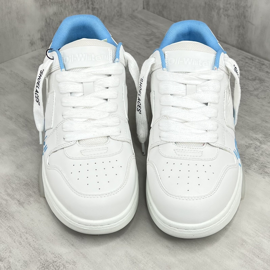 Off-White Low-Top Sneakers White/Blue