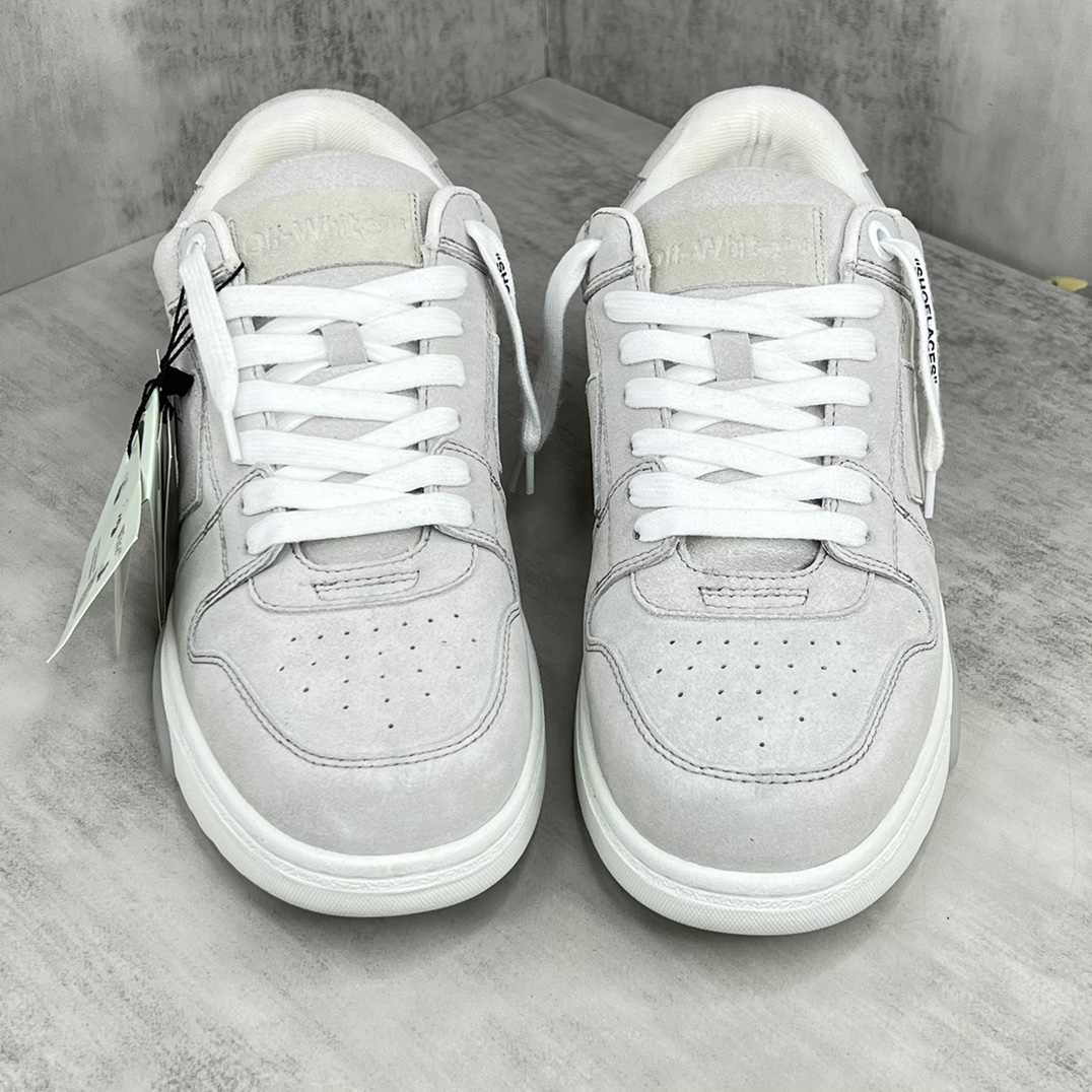 Off-White Low-Top Sneakers Gray