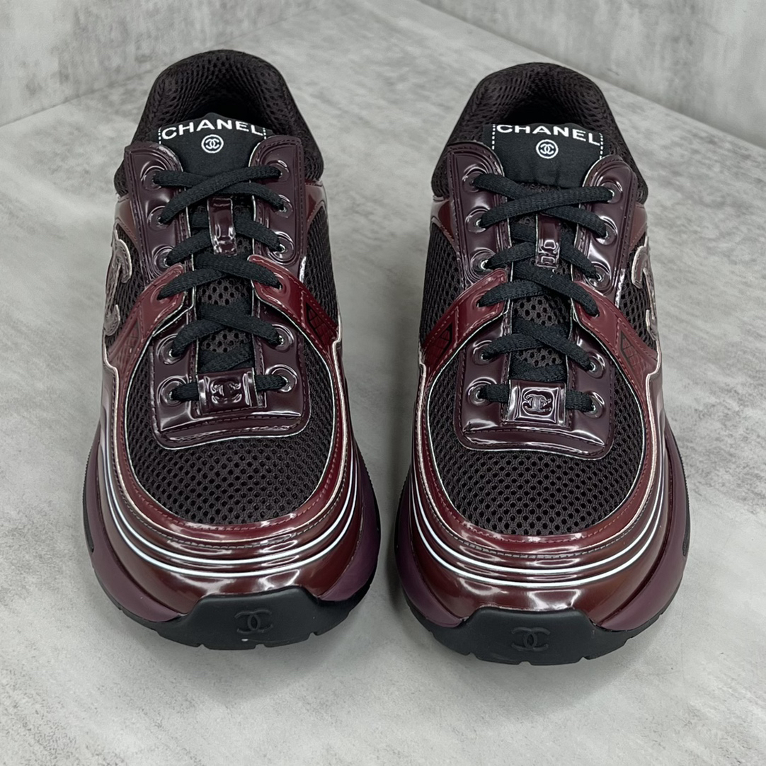 Chanel Resort Sport Sneakers Burgundy