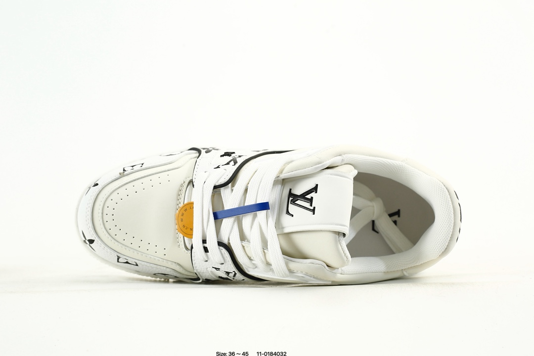 Louis Vuitton Trainer Low Sneaker White