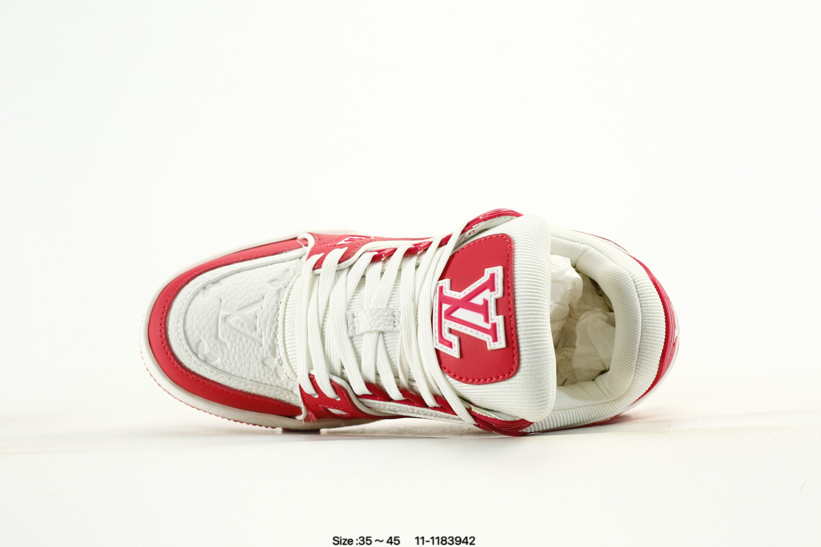Louis Vuitton LV Skate Sneaker Red/White