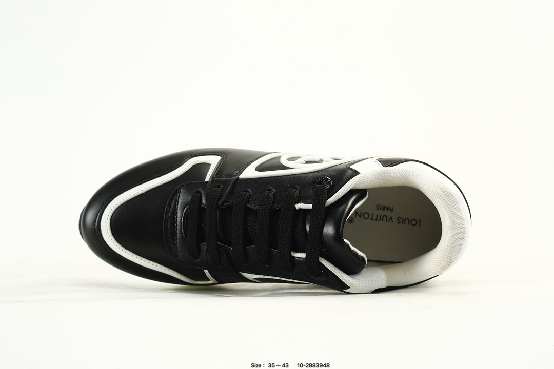 Louis Vuitton Run Away Lift Sneakers Black/White